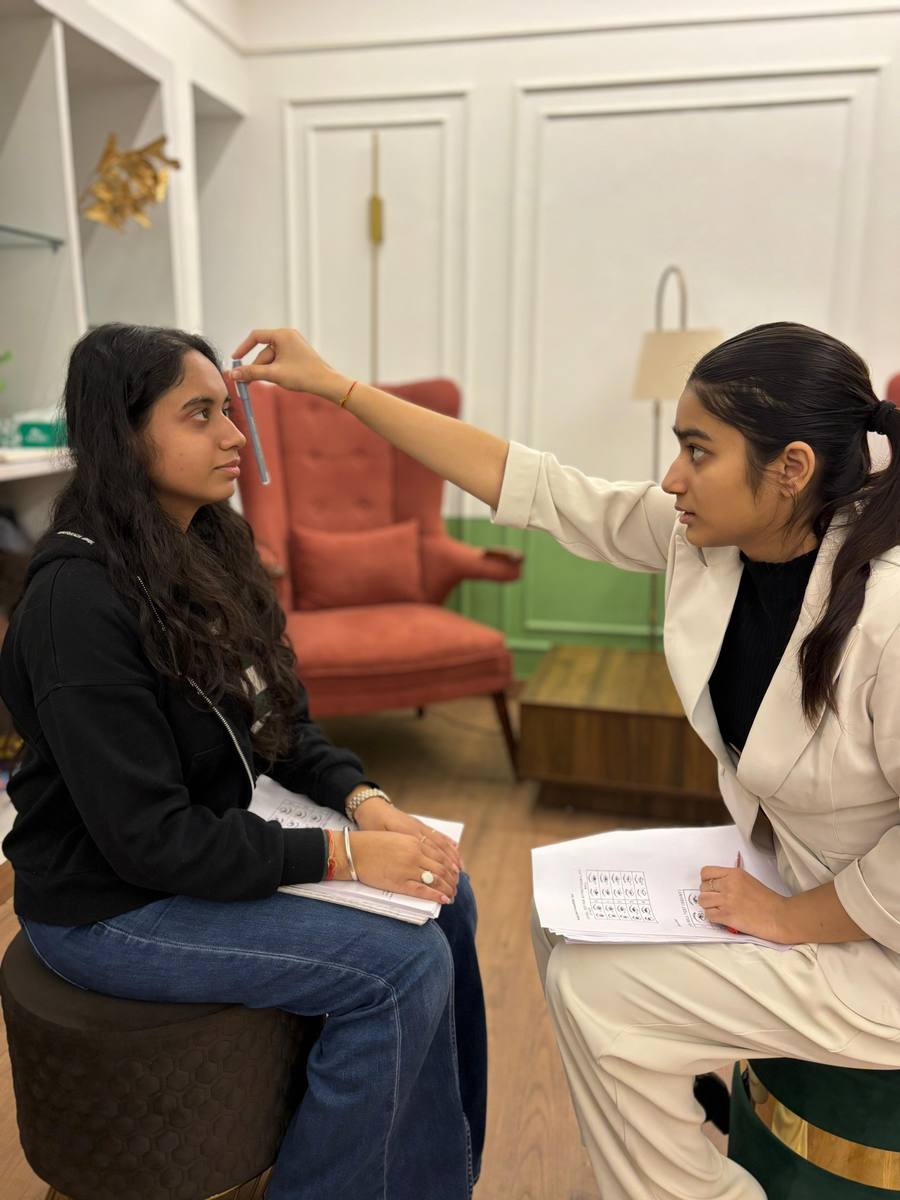 A practice session in progress