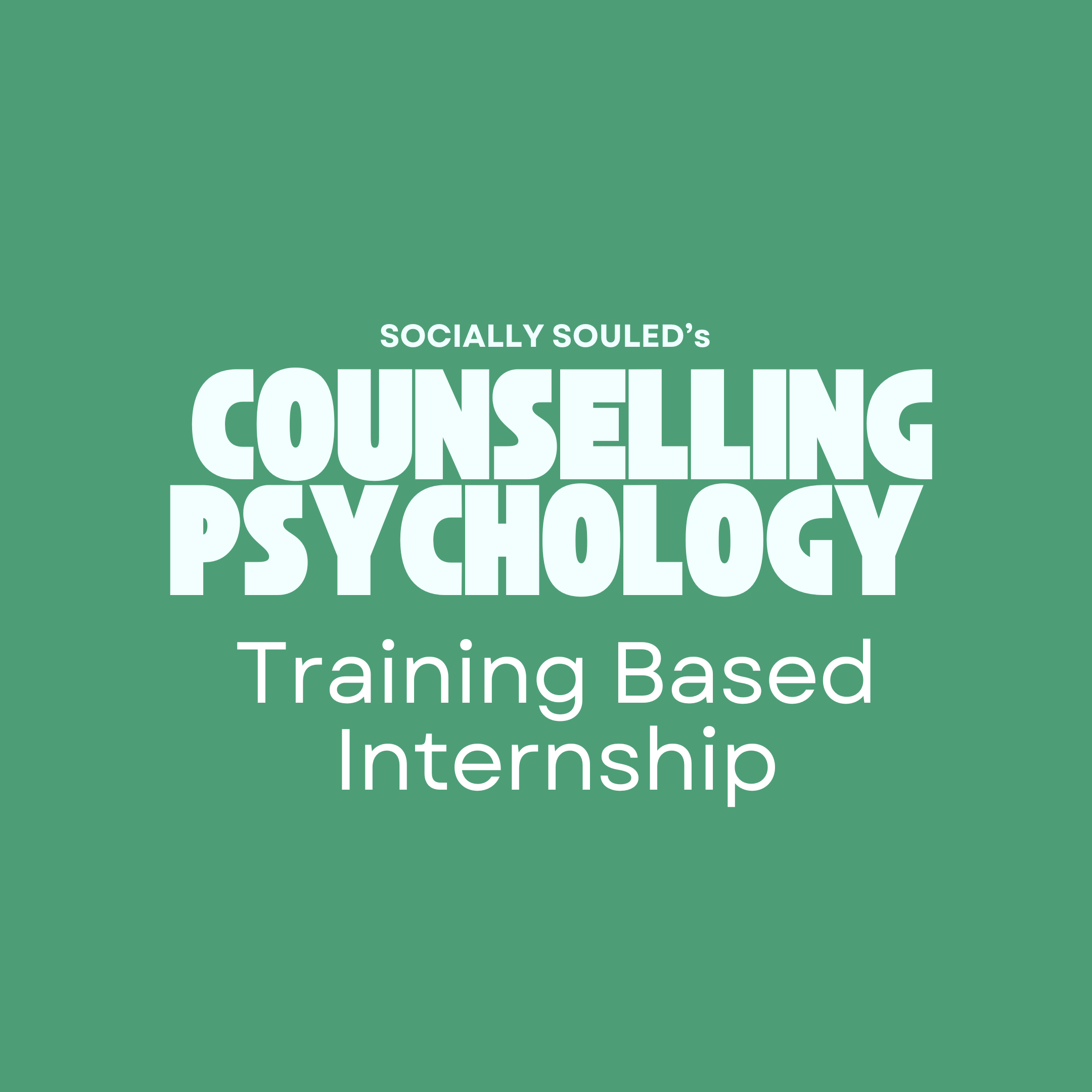 Counselling Psychology Training Based Internship