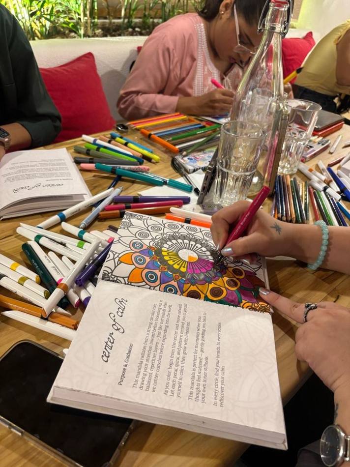 Art Therapy Bootcamp session