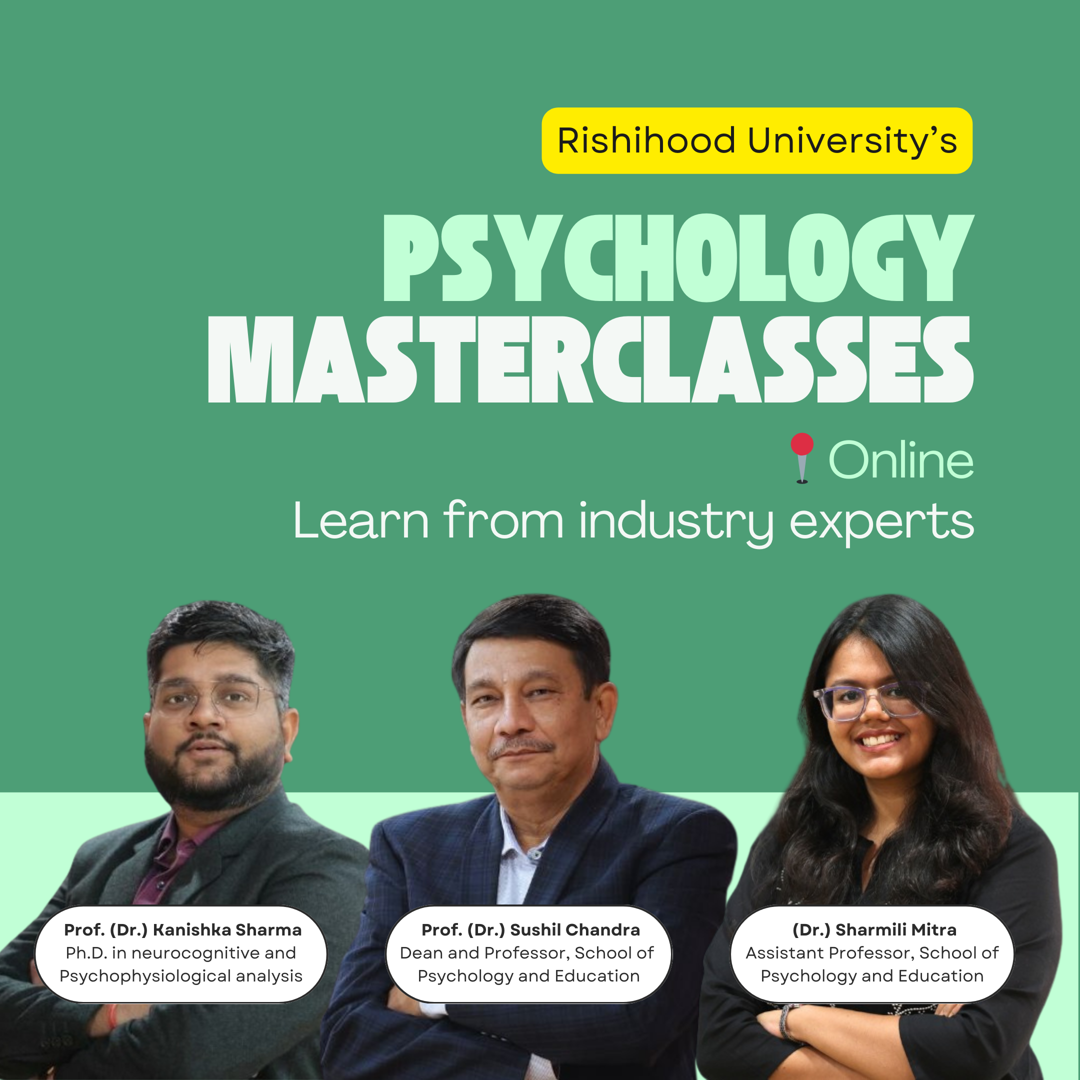 Psychology Masterclasses by Rishihood University