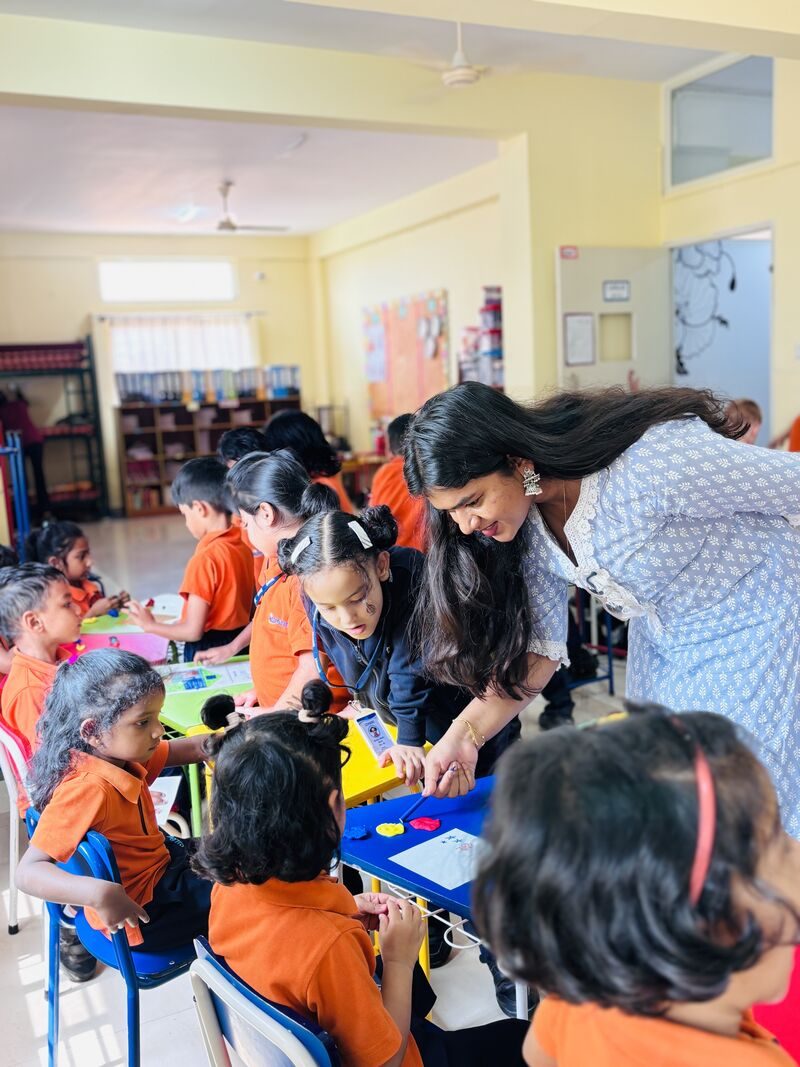 A school outreach session