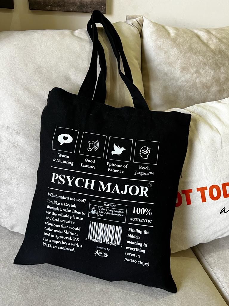 Psych Major Recipe Tote Bag