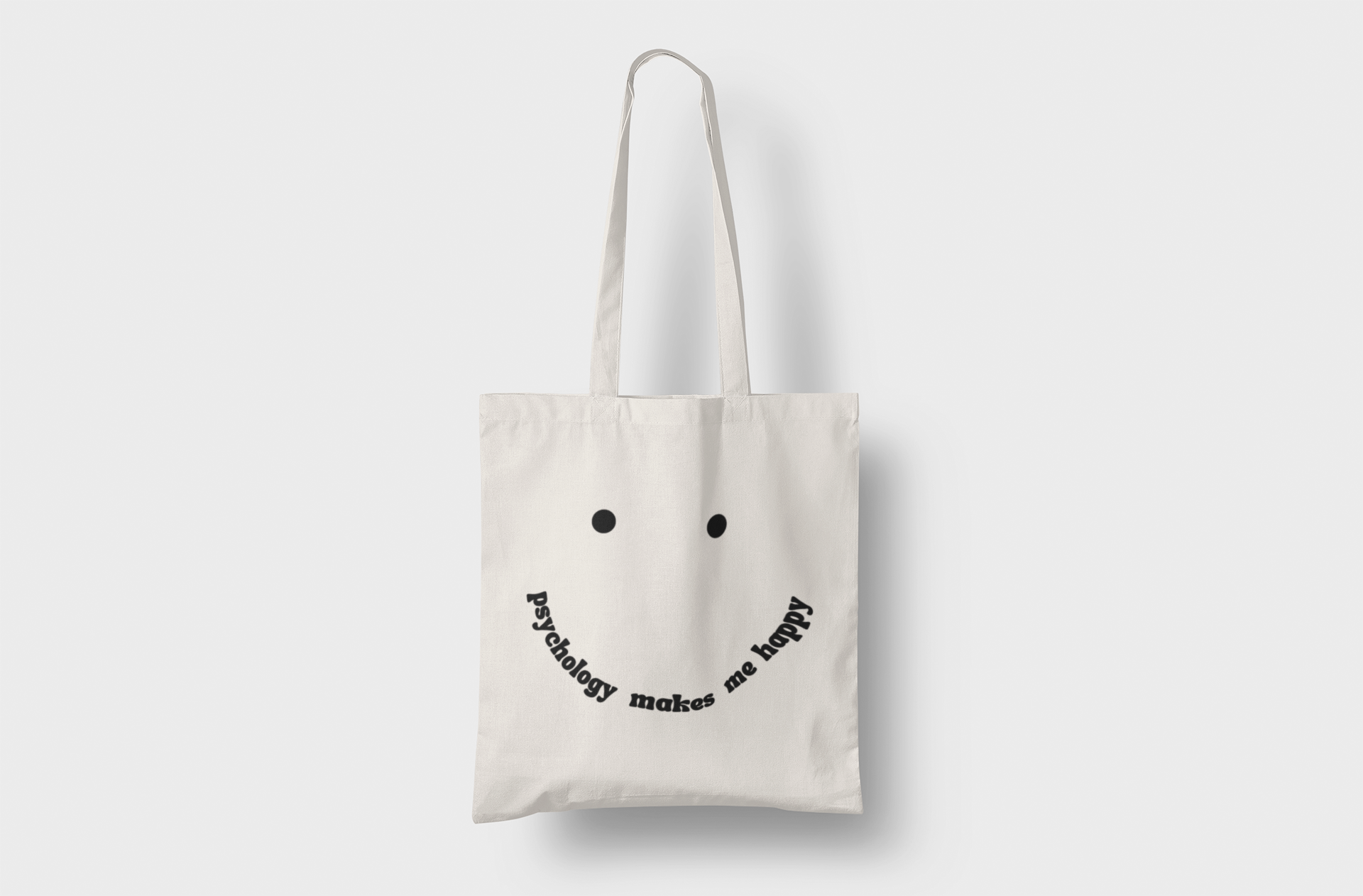 Psychology makes me Happy Tote Bag