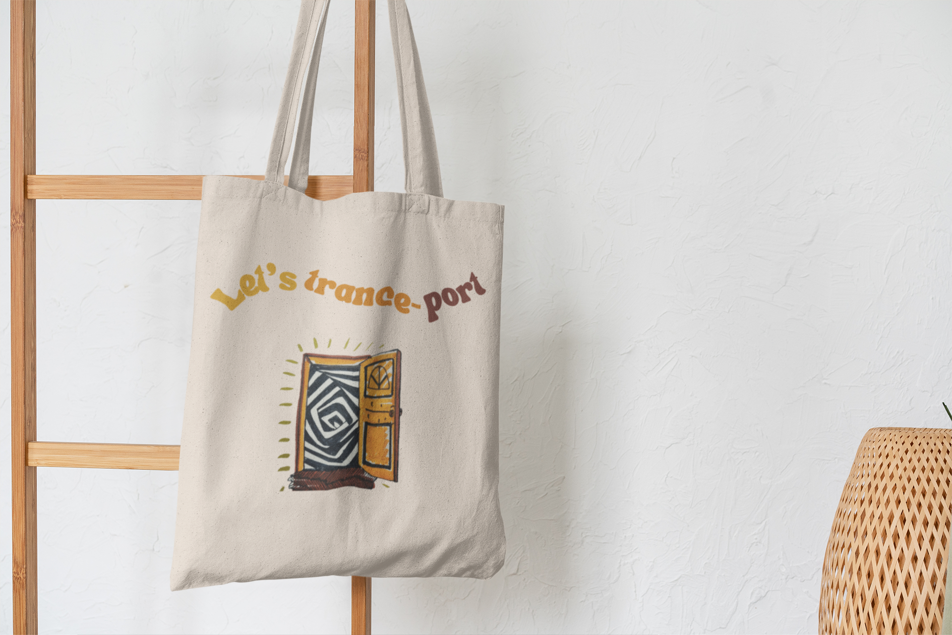 Let’s Trance-port Tote Bag