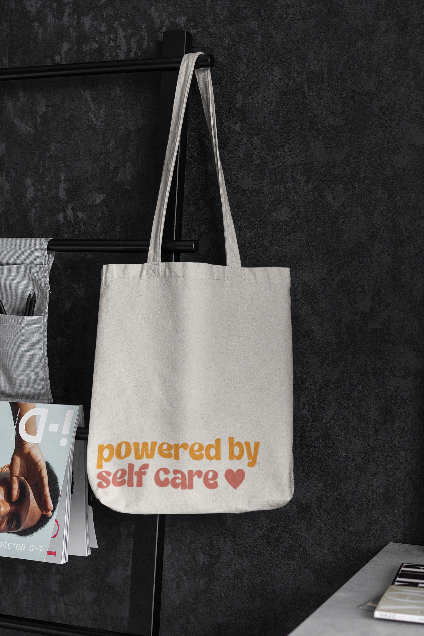 Powered by Self Care Tote Bag