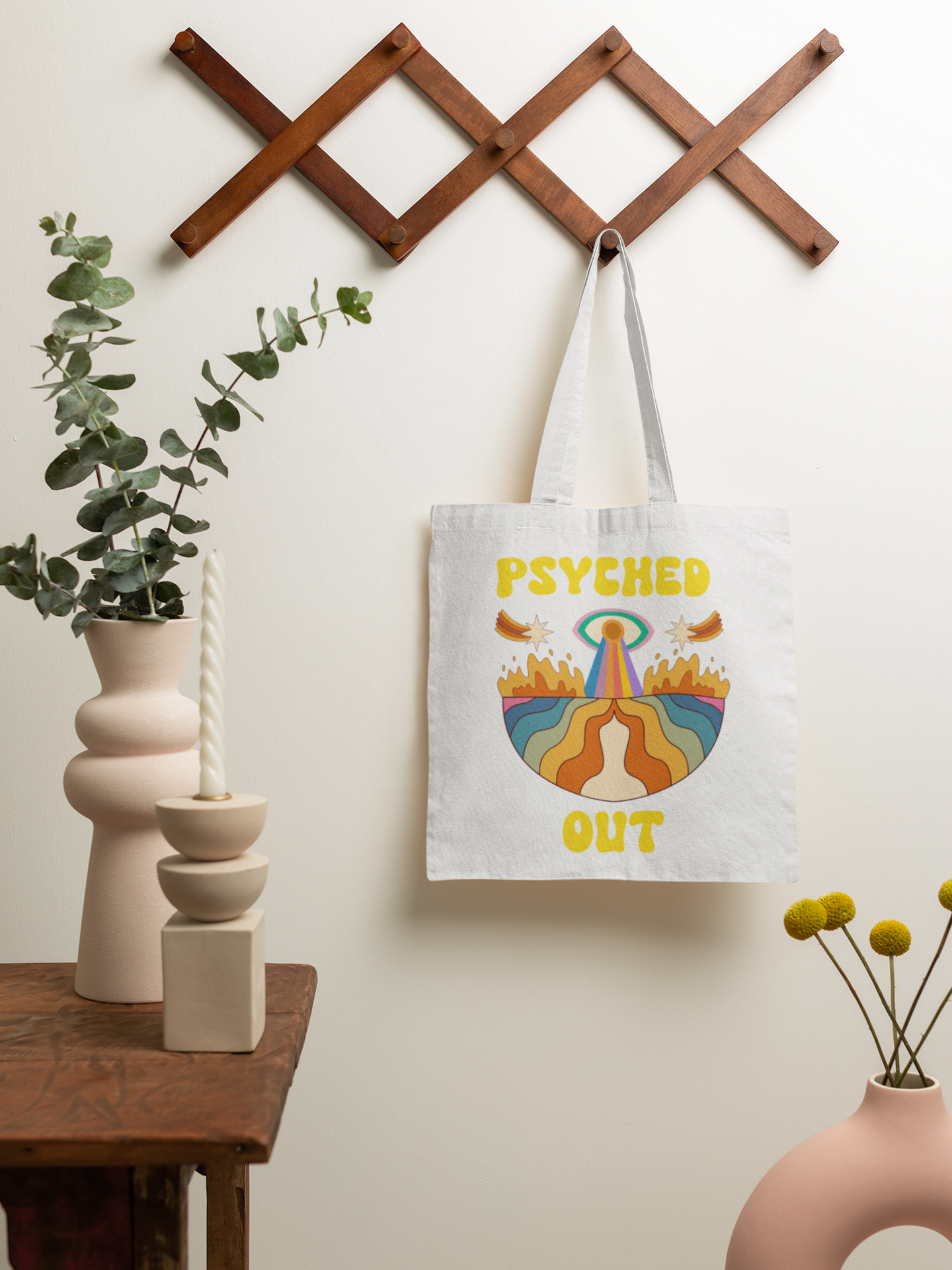 Psyched Out Tote Bag